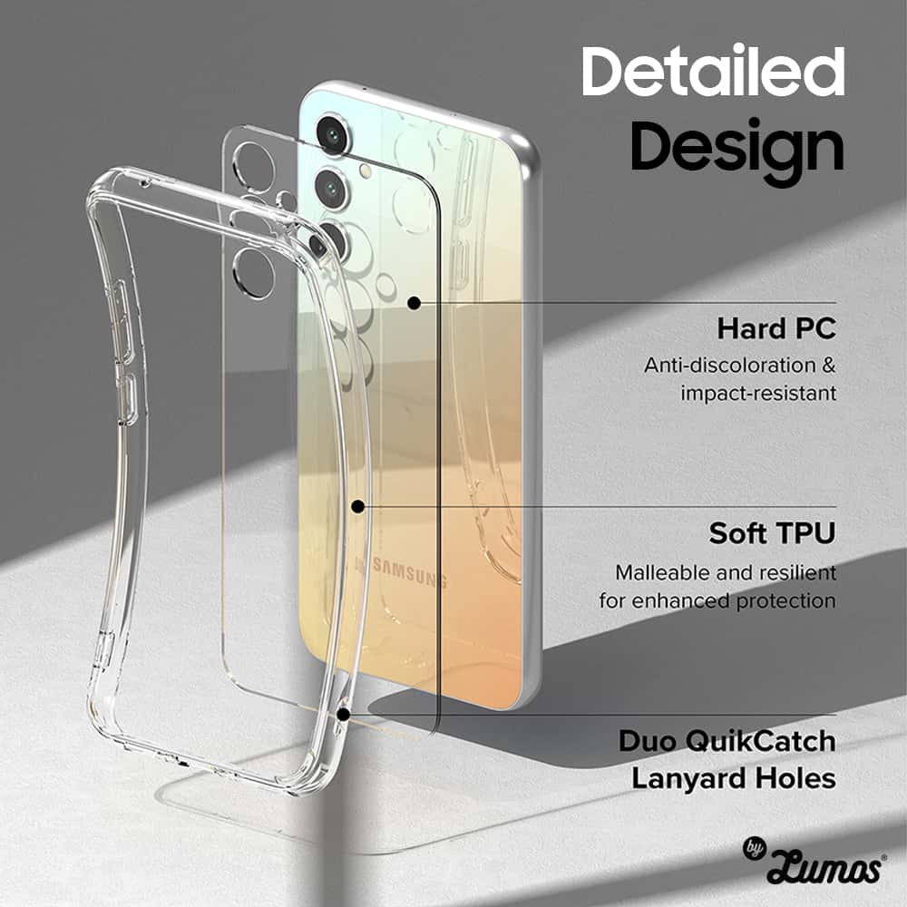 RINGKE FUSION SERIES For Samsung Galaxy A34 5g Transparent Soft Cover