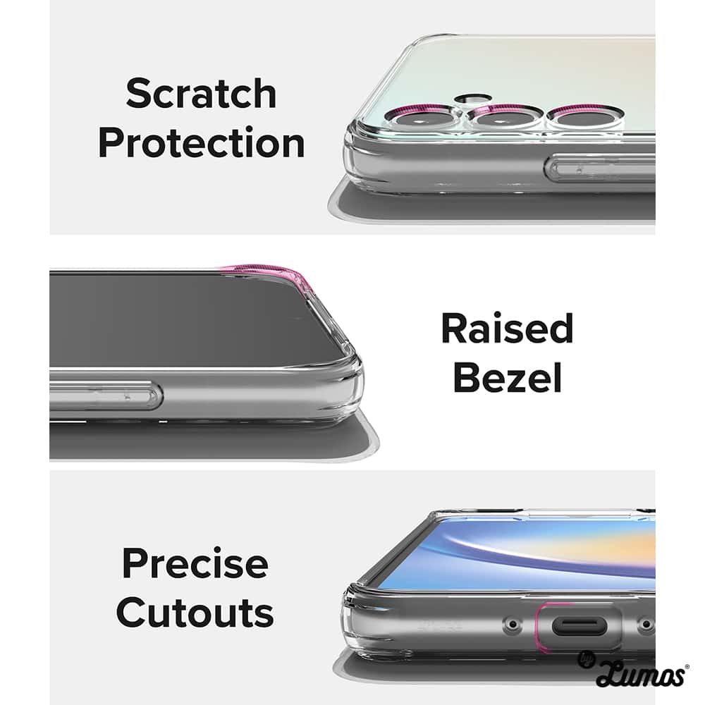 RINGKE FUSION SERIES For Samsung Galaxy A34 5g Transparent Soft Cover