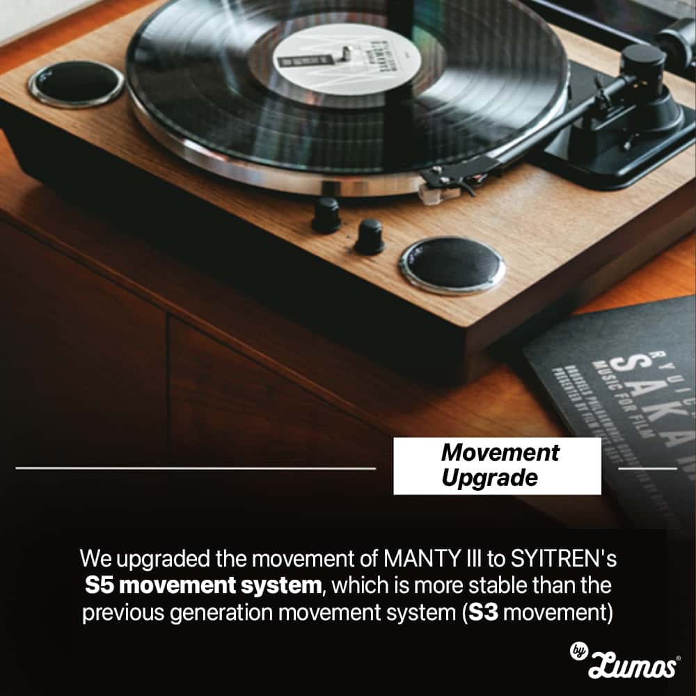 SYITREN MANTY III All-In-One Vinyl Record Player