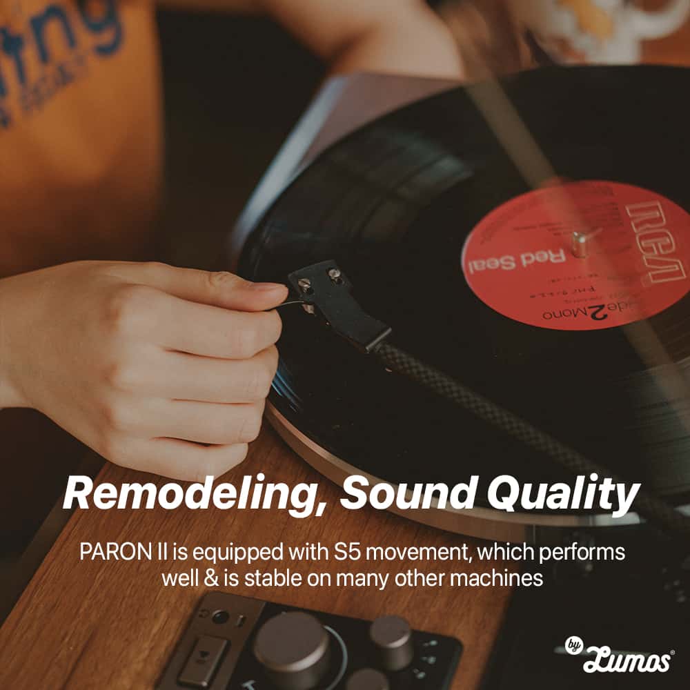 SYITREN PARON II All-In-One Vinyl Record Player