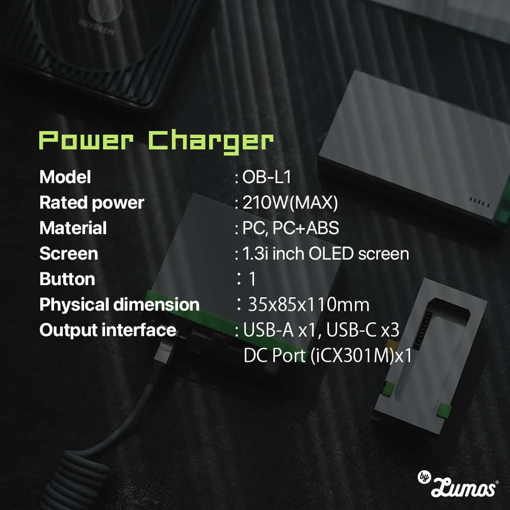 TEGIC QUICKBEE 210W Multifunctional Desktop Power Station World’s Fastest Recharging Power Bank in 12mins
