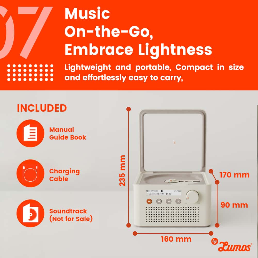 SYITREN R200 CD Player With Bluetooth