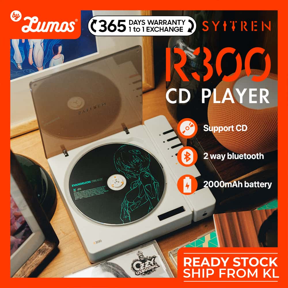 SYITREN R300 CD Player With Bluetooth