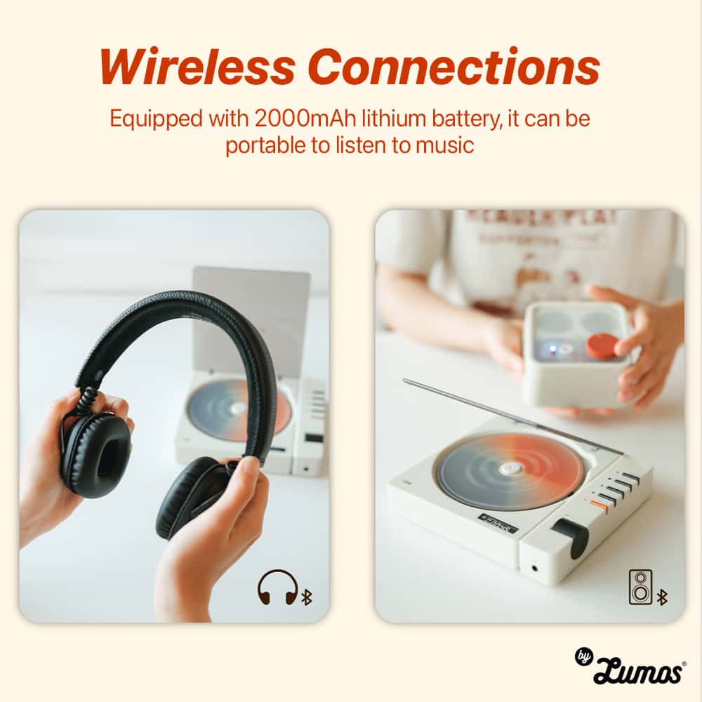 SYITREN R300 CD Player With Bluetooth