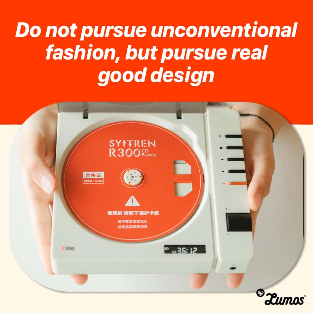 SYITREN R300 CD Player With Bluetooth