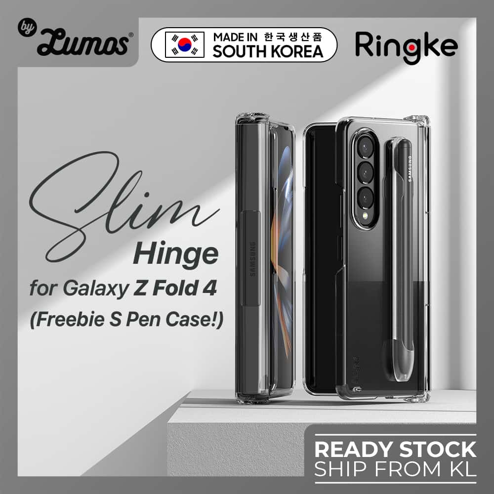 RINGKE SLIM HINGE SERIES CASING For Samsung Galaxy Z Fold 4 Transparent Protective Case