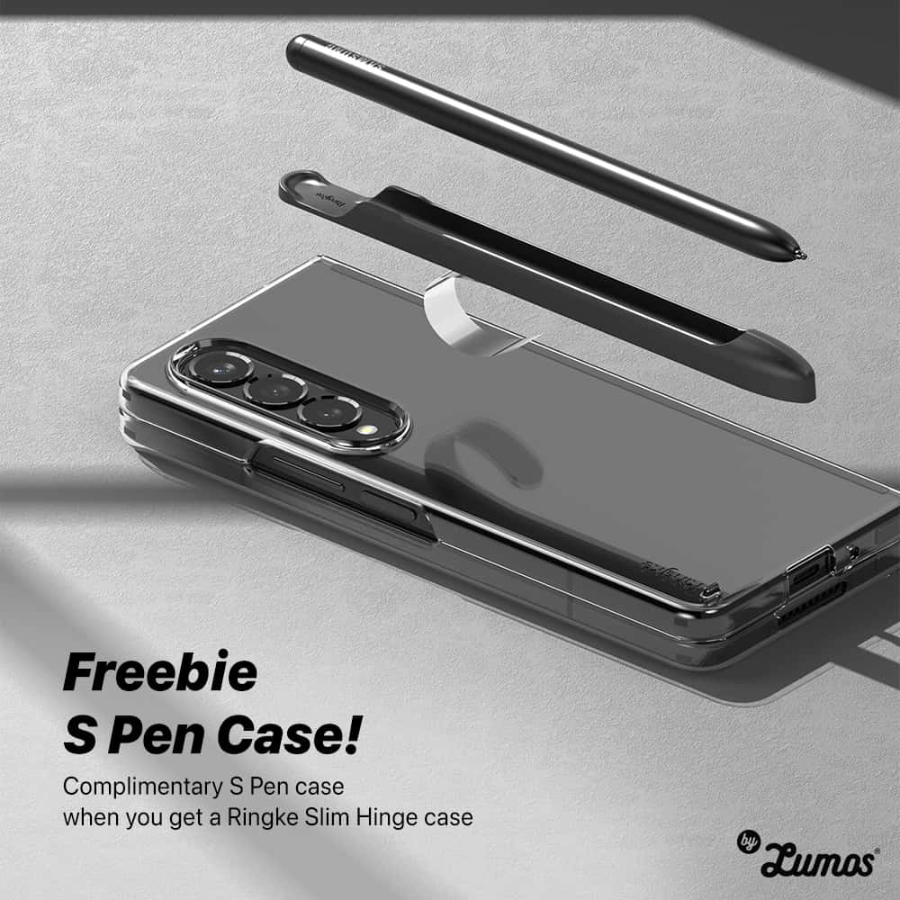 RINGKE SLIM HINGE SERIES CASING For Samsung Galaxy Z Fold 4 Transparent Protective Case
