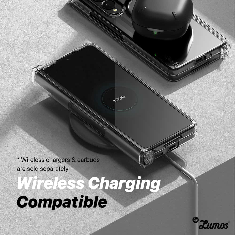 RINGKE SLIM HINGE SERIES CASING For Samsung Galaxy Z Fold 4 Transparent Protective Case