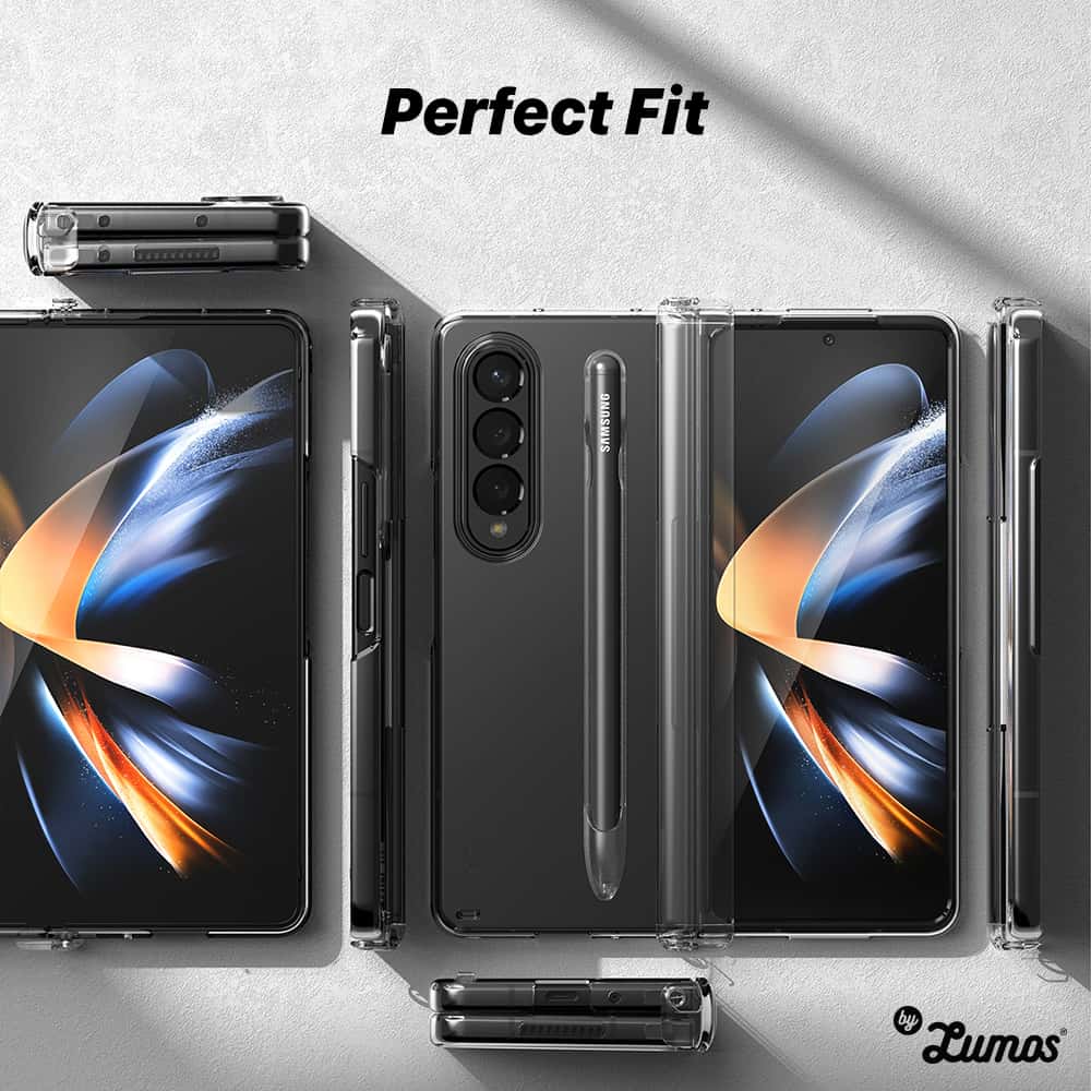RINGKE SLIM HINGE SERIES CASING For Samsung Galaxy Z Fold 4 Transparent Protective Case