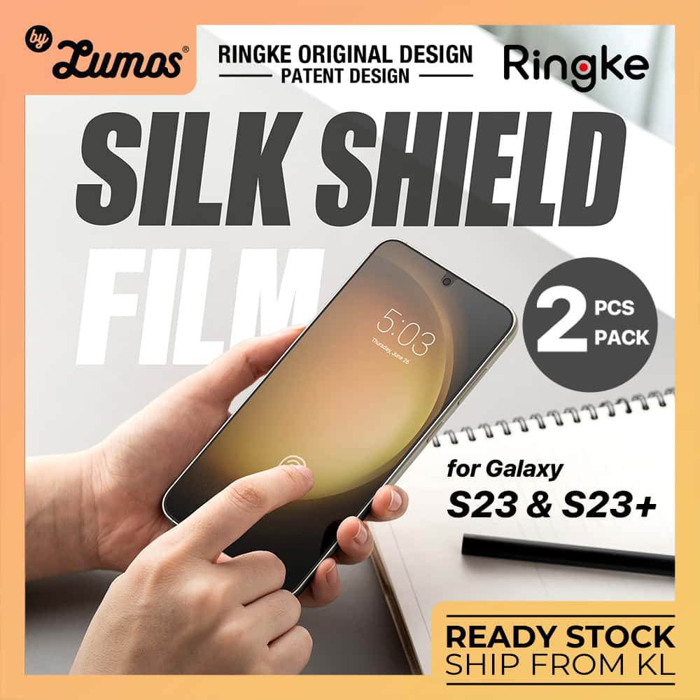 RINGKE SILK SHIELD FILM For Samsung Galaxy S23 & 23 Plus Tempered Glass
