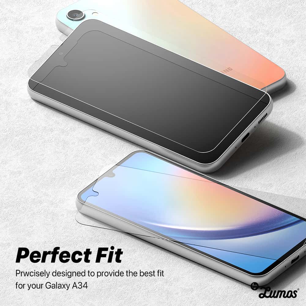 RINGKE Clear Shield For Samsung Galaxy A34 5G Tempered Glass