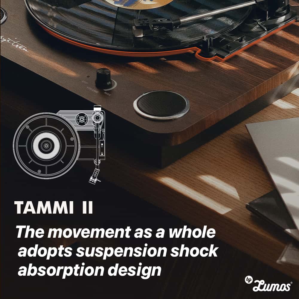 SYITREN TAMMI II All-In-One Vinyl Record Player