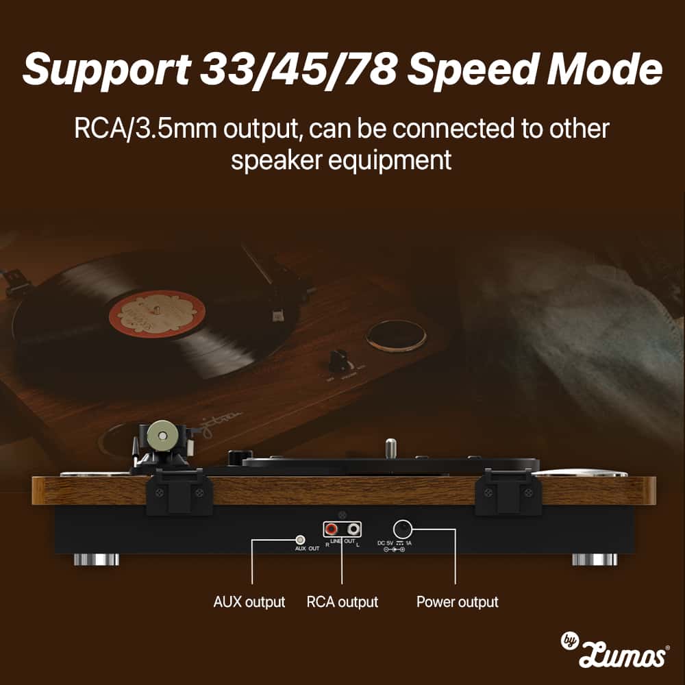 SYITREN TAMMI II All-In-One Vinyl Record Player