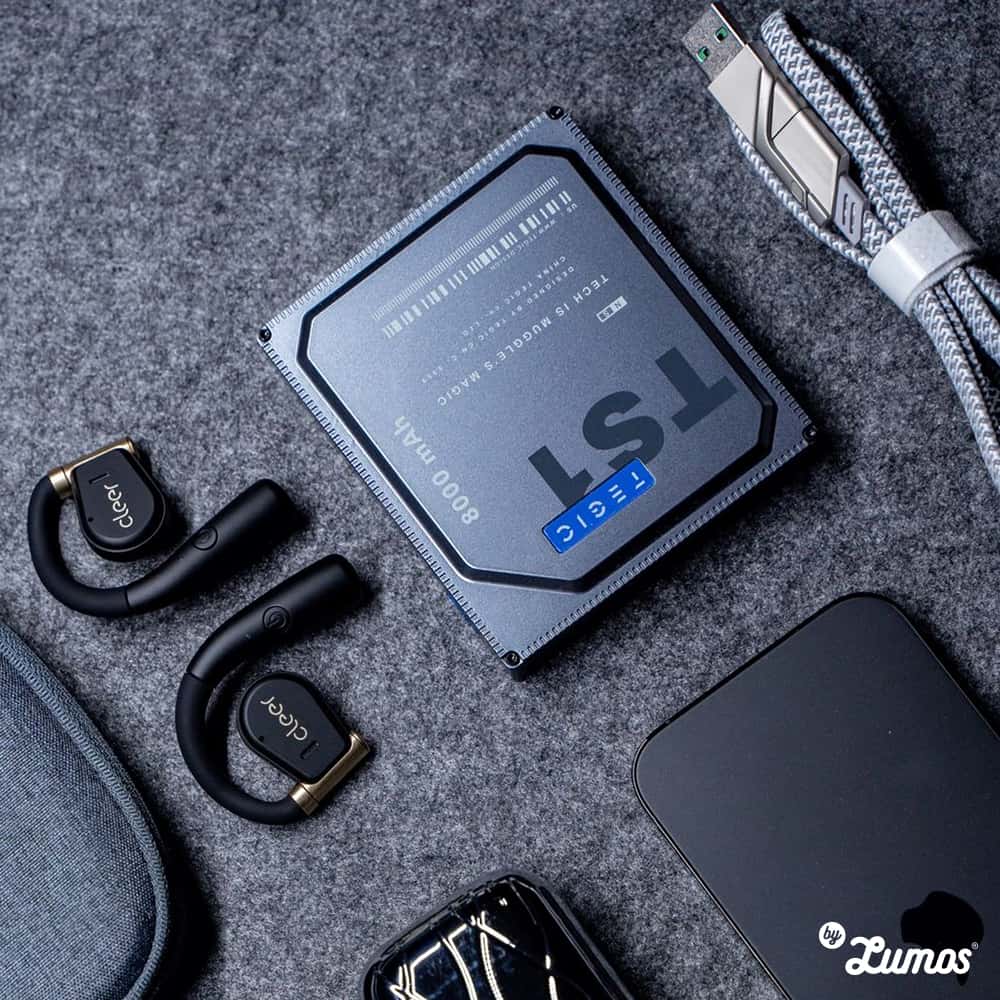 TEGIC TS1-PRO WIRELESS POWER BANK 10W Magnetic Wireless Charging 8000mAh Battery Capacity