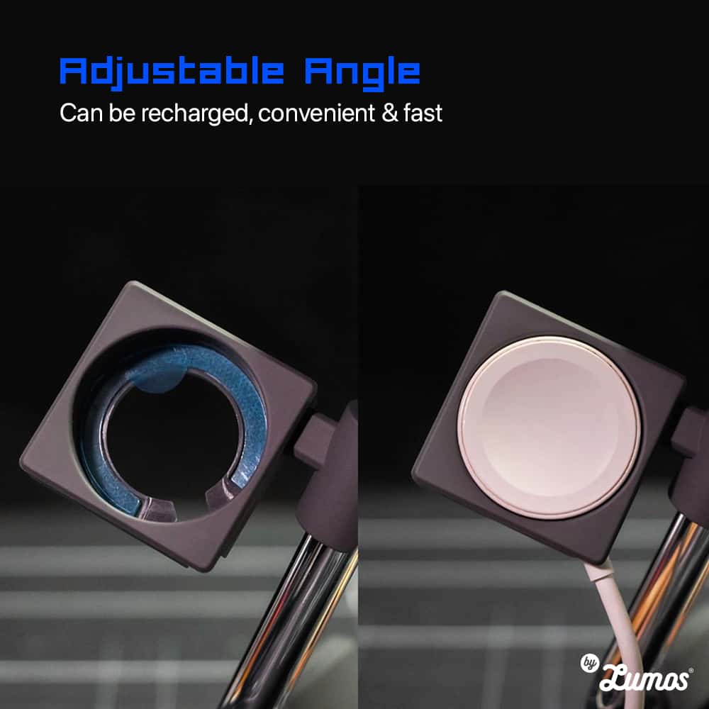 TEGIC TS-WS 3 in 1 Wireless Magsafe Charging Stand – The Ultimate 3-in-1 Charging Solution For A-pple Device