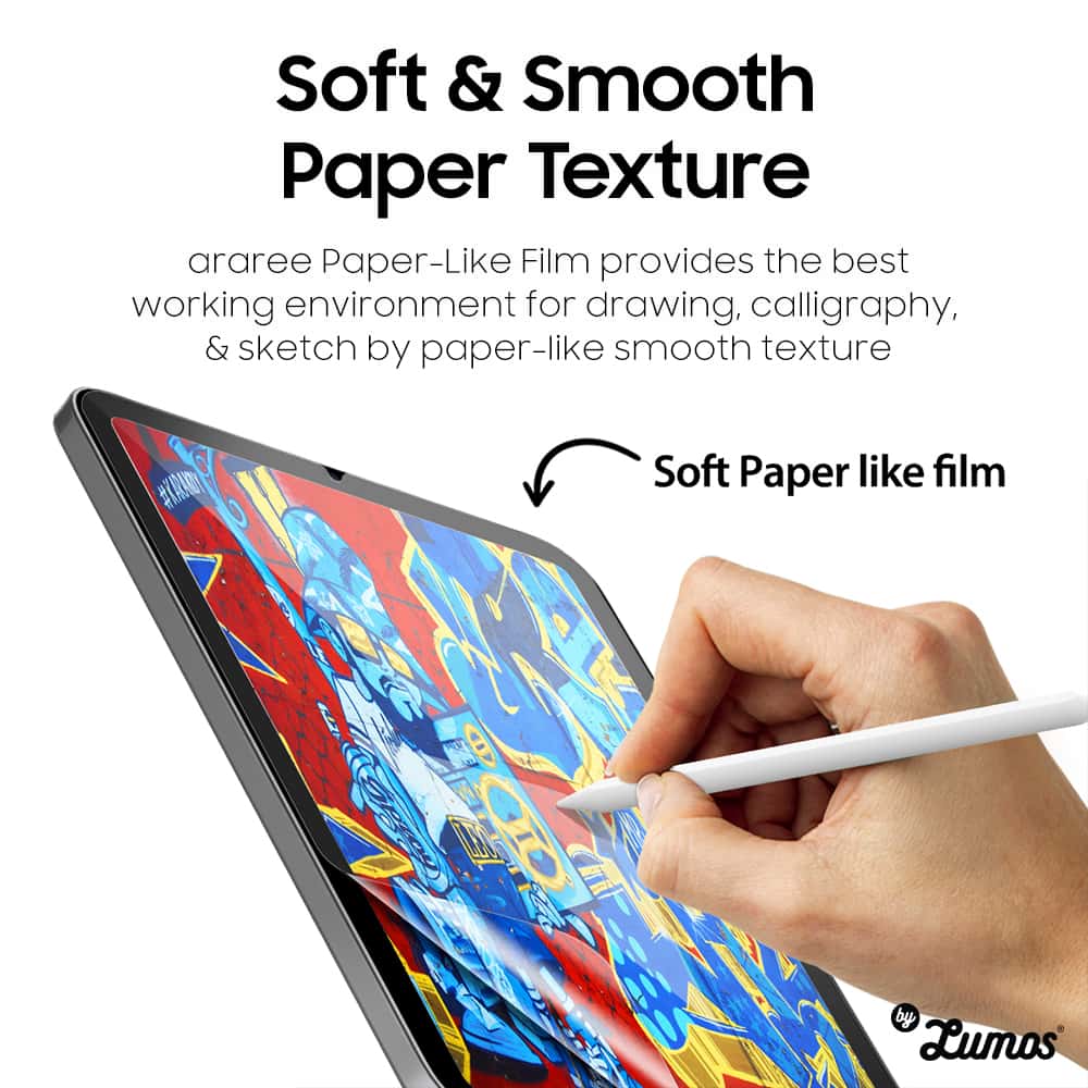 ARAREE PAPER LIKE FILM iPad 10th Gen. (10.9′′) Premium Anti Glare Screen Protector Made For Apple Pencil