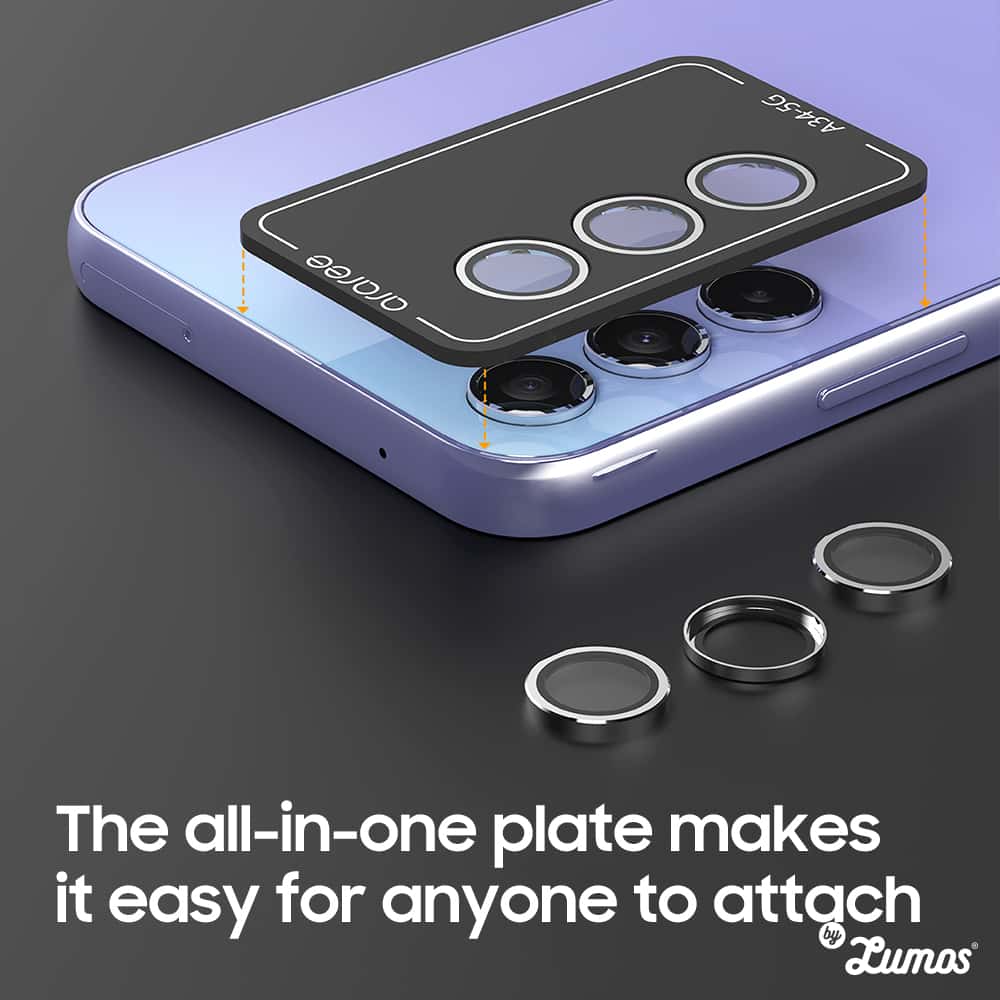 ARAREE C-SUB Core MR Samsung Galaxy A34 Full Coverage Tempered Glass Camera Lens Protector