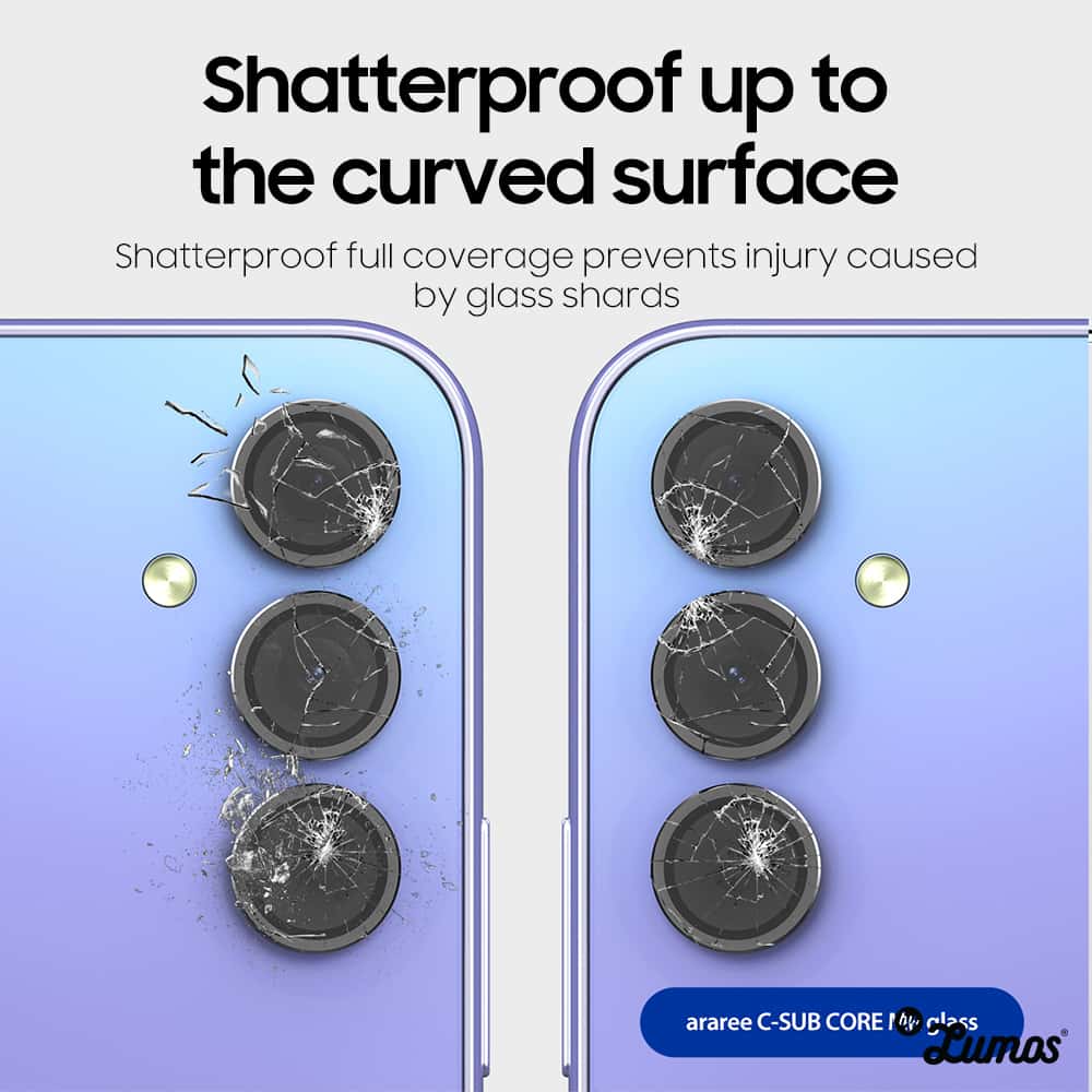 ARAREE C-SUB Core MR Samsung Galaxy A34 Full Coverage Tempered Glass Camera Lens Protector