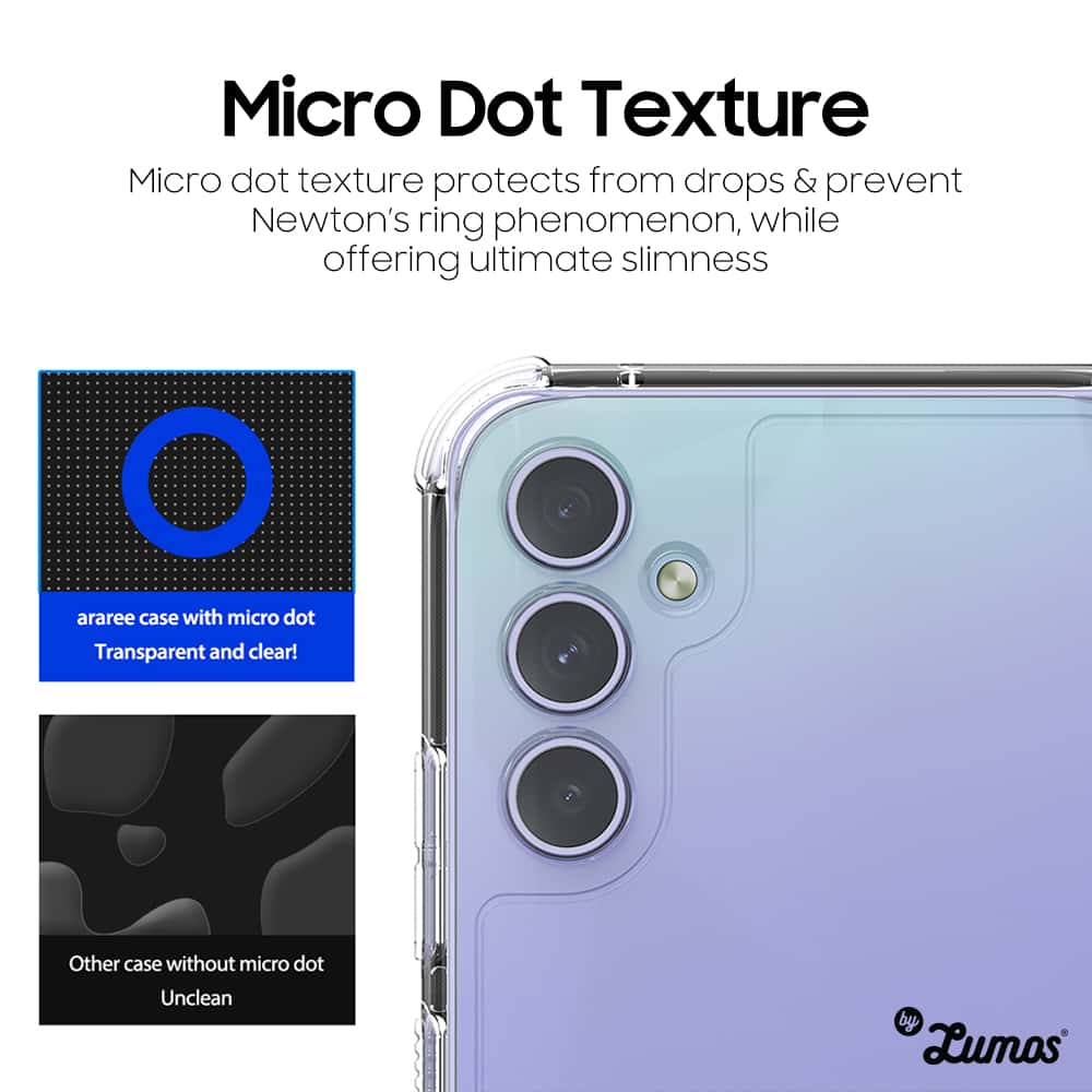 ARAREE FLEXIELD Samsung Galaxy A34 Soft Flexible Transparent Protective Case