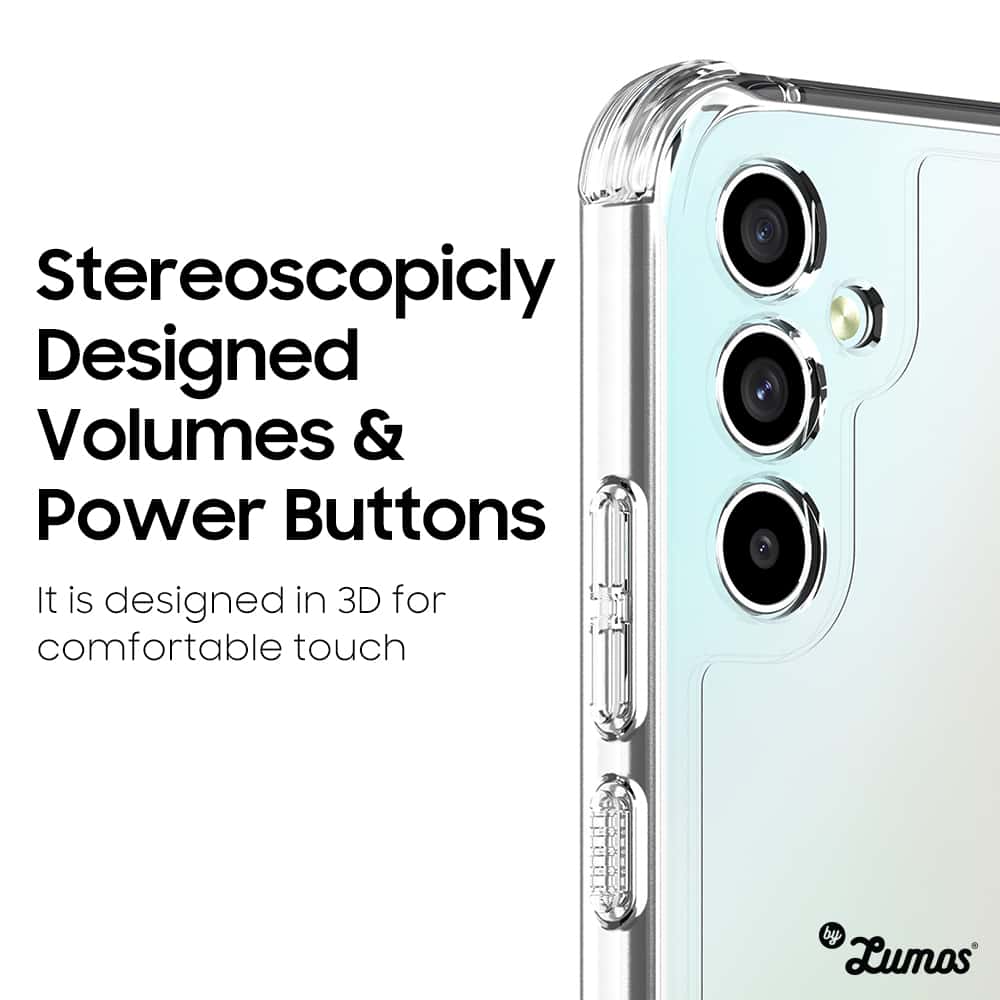 ARAREE FLEXIELD S Samsung Galaxy A34 Soft Clear Black Cover Protective Case