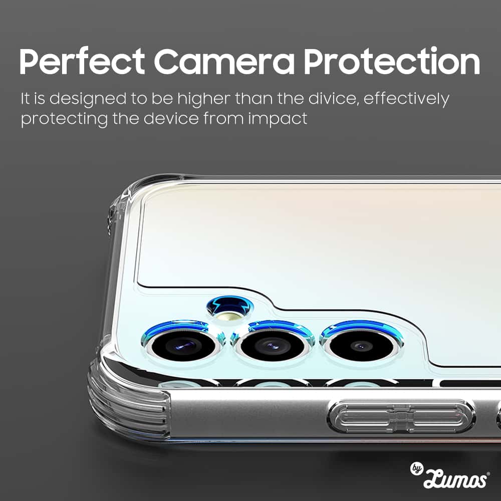 ARAREE FLEXIELD S Samsung Galaxy A34 Soft Clear Black Cover Protective Case