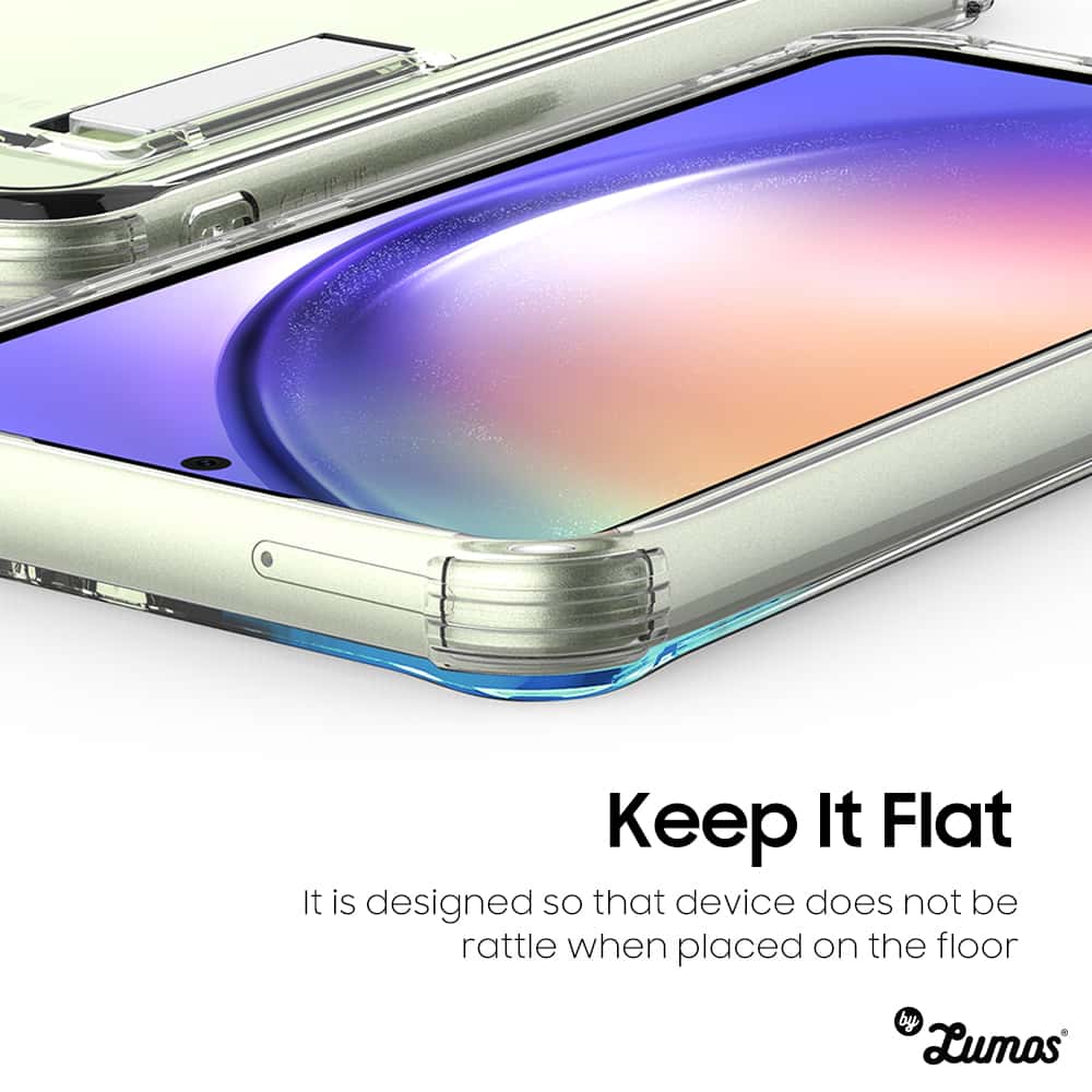 ARAREE FLEXIELD S Samsung Galaxy A34 Soft Clear Black Cover Protective Case