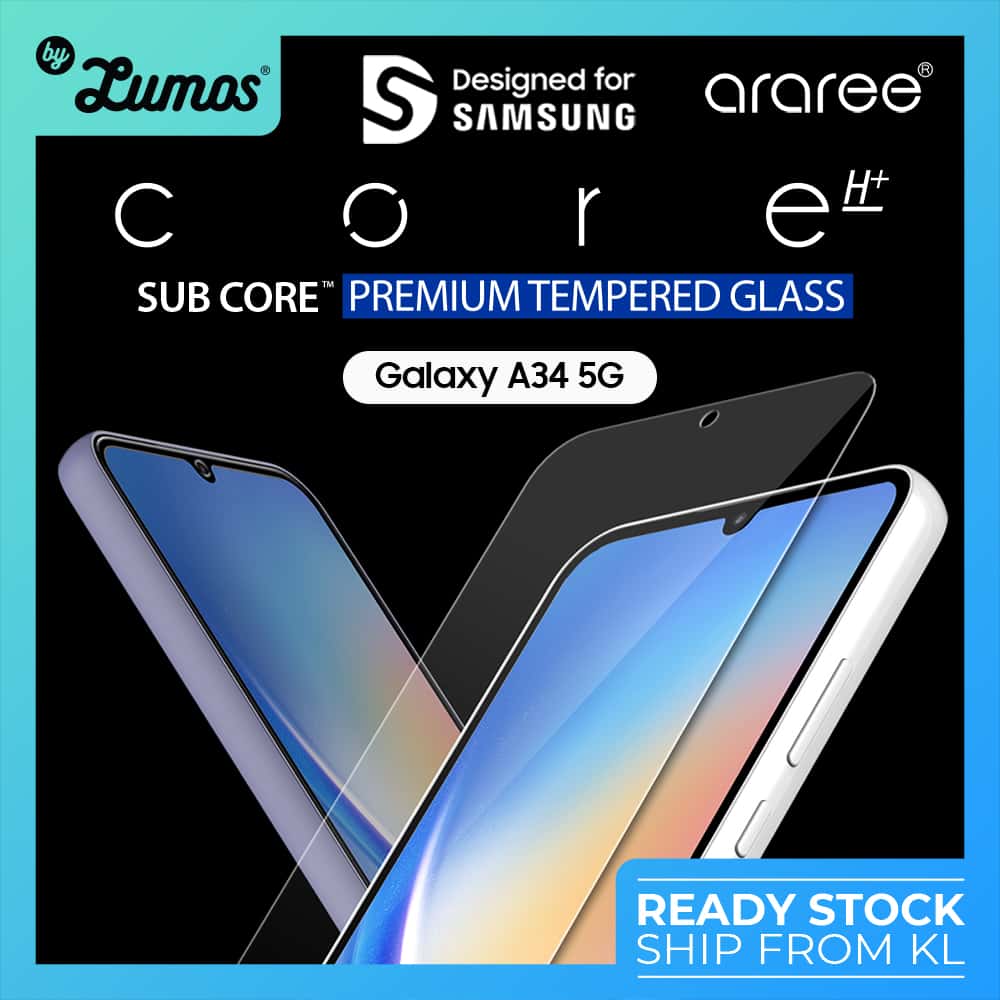 ARAREE SUB CORE Samsung A34 Premium Tempered Glass
