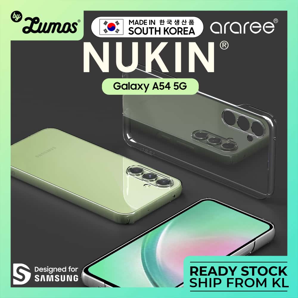 ARAREE NUKIN SOFT CASE Samsung Galaxy A54 Light And Thin Transparent Clear Case