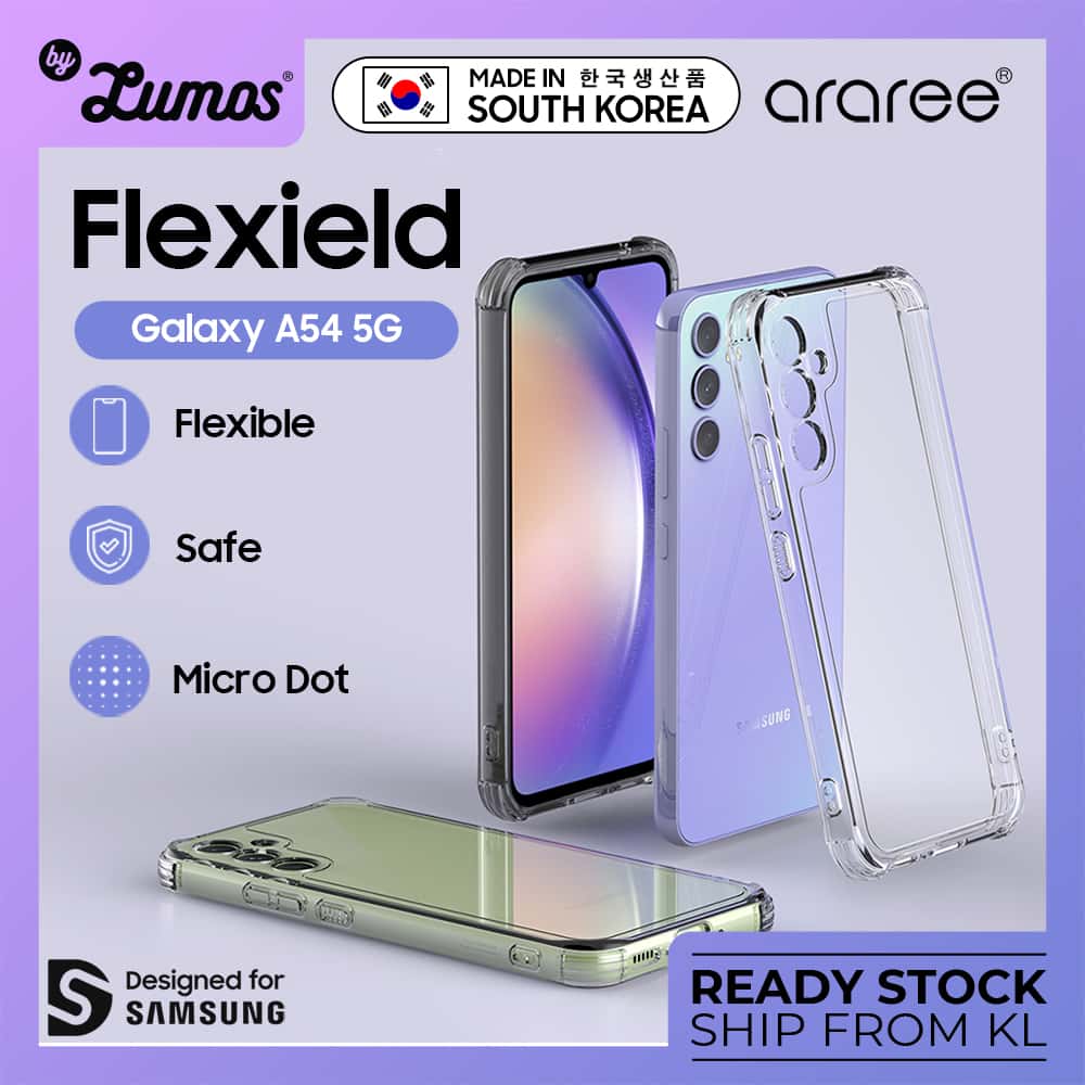 ARAREE FLEXIELD Samsung Galaxy A54 Soft Flexible Transparent Protective Case