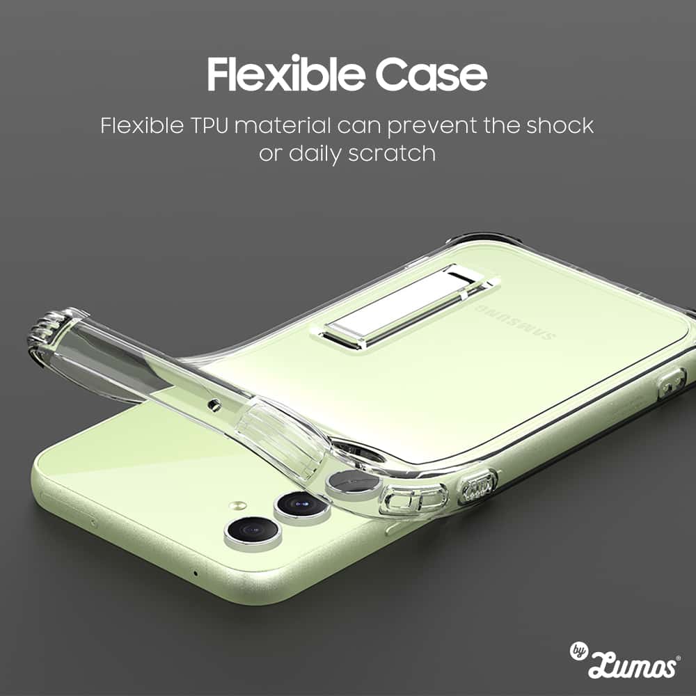 ARAREE FLEXIELD S Samsung Galaxy A54 Soft Clear Black Cover Protective Case