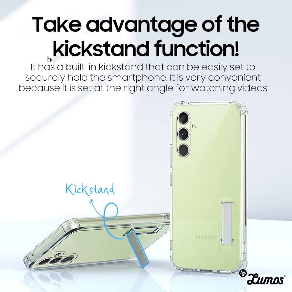 ARAREE FLEXIELD S Samsung Galaxy A54 Soft Clear Black Cover Protective Case