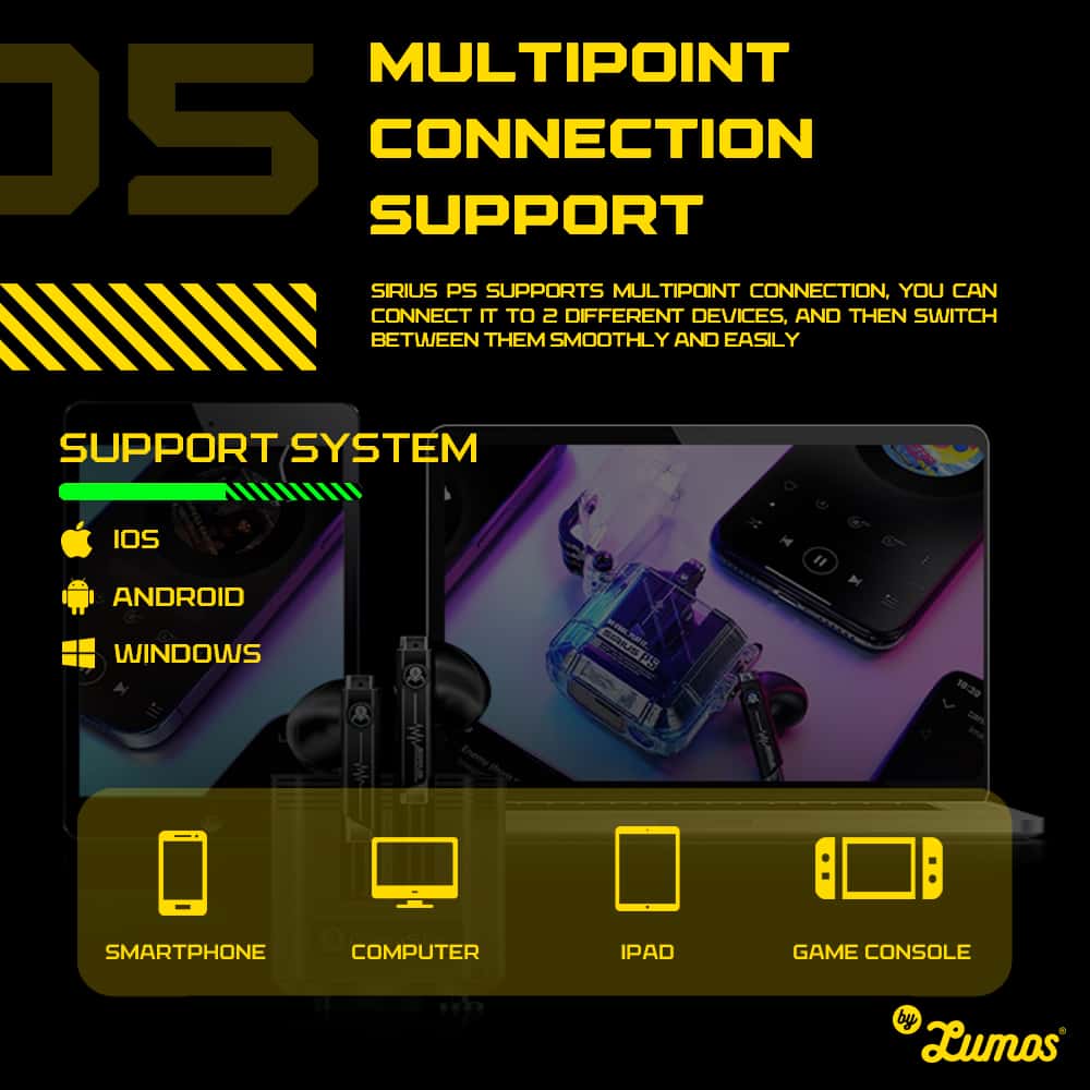 GRAVASTAR SIRIUS P5 Wireless Earbuds