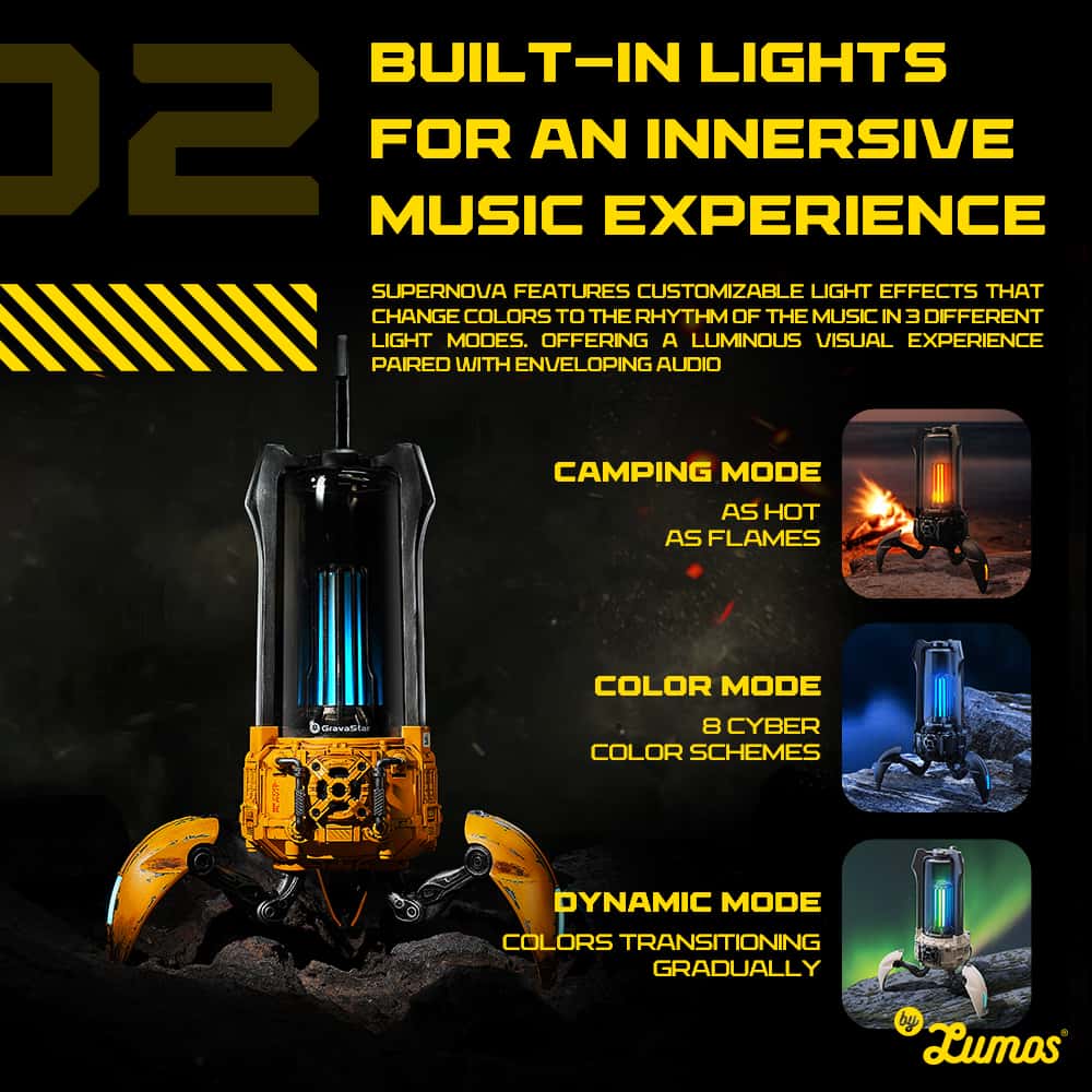 GRAVASTAR SUPERNOVA Wireless Speaker