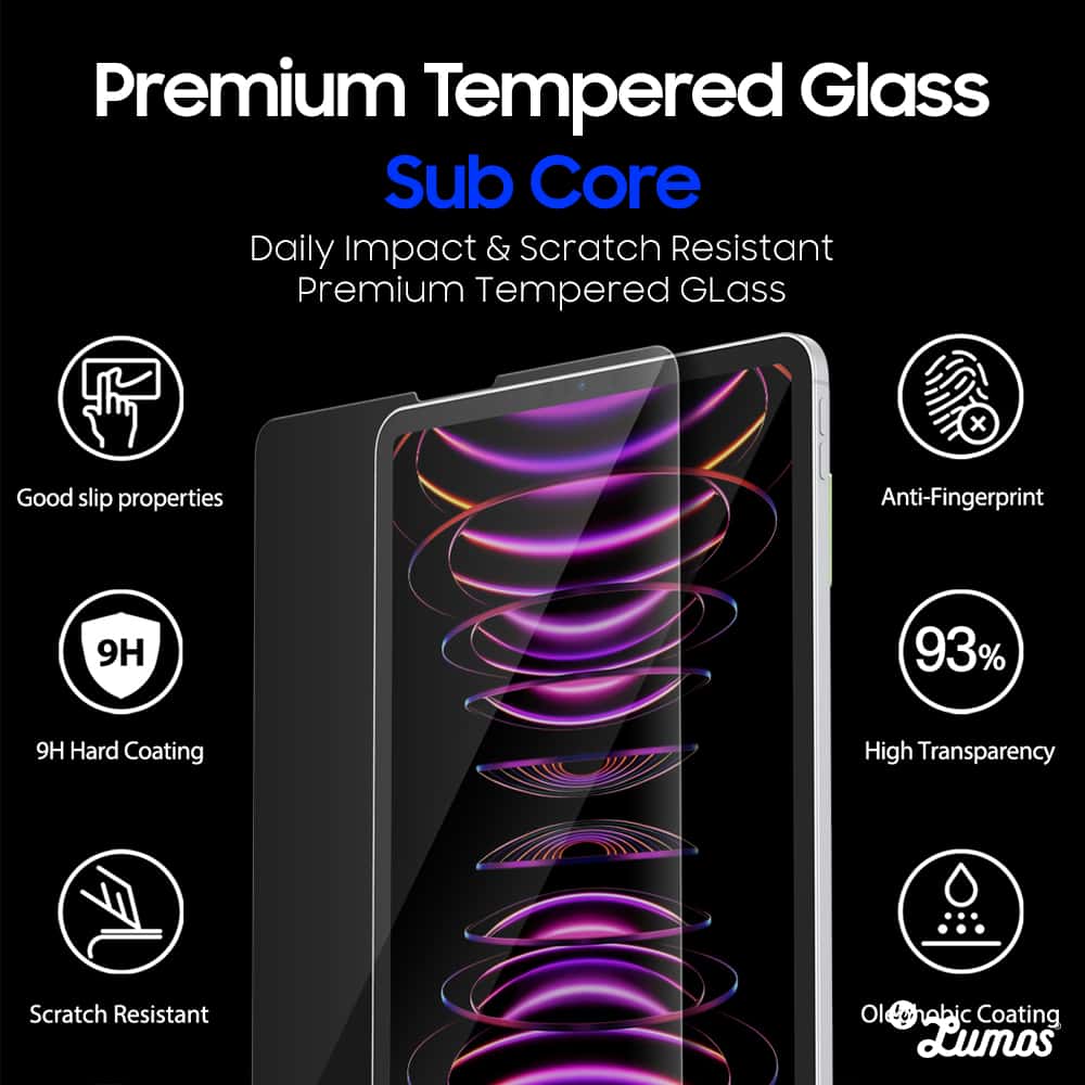 ARAREE SUBCORE Apple iPad 10th Gen. 10.9 Inch Premium Full Coverage Tempered Glass