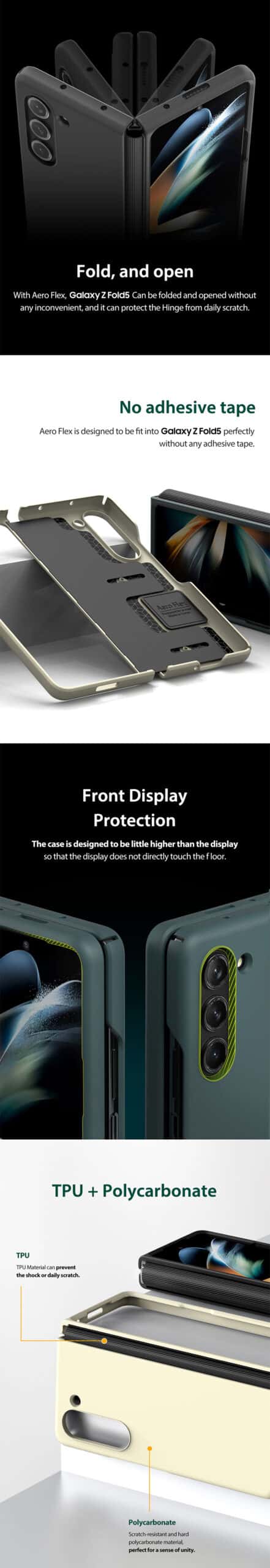 ARAREE AERO FLEX Samsung Galaxy Z Fold 5 Protective Phone Case