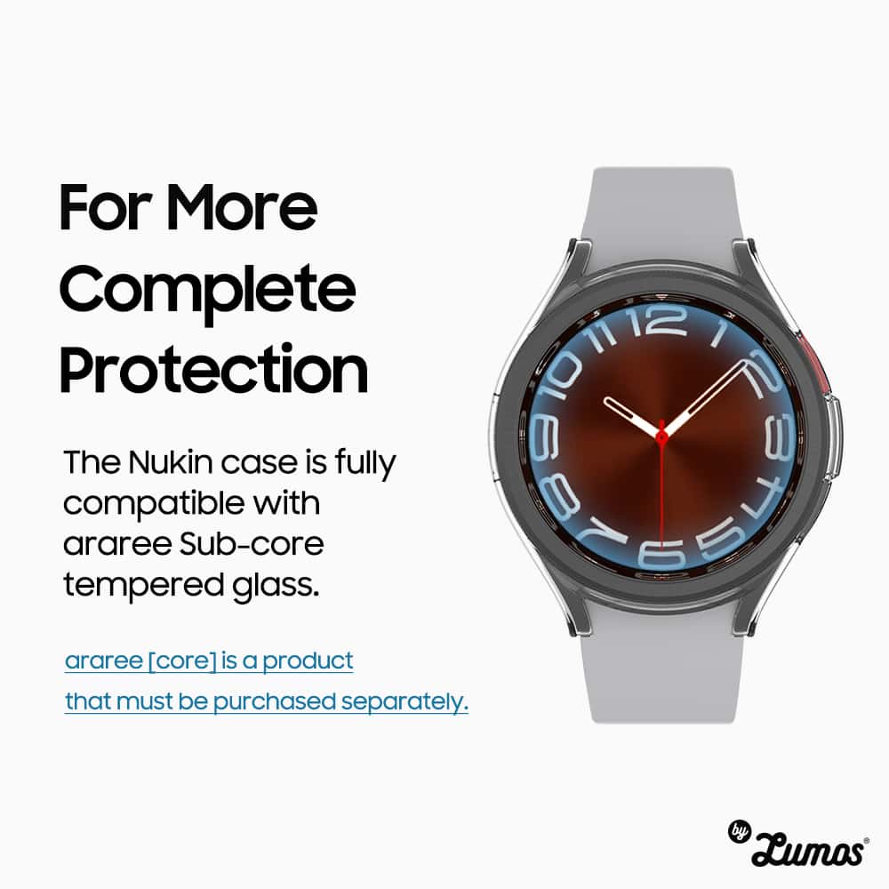 ARAREE NUKIN SERIES Samsung Galaxy Watch 6 Classic (43 / 47 mm) Full Protection Hard Cover Case