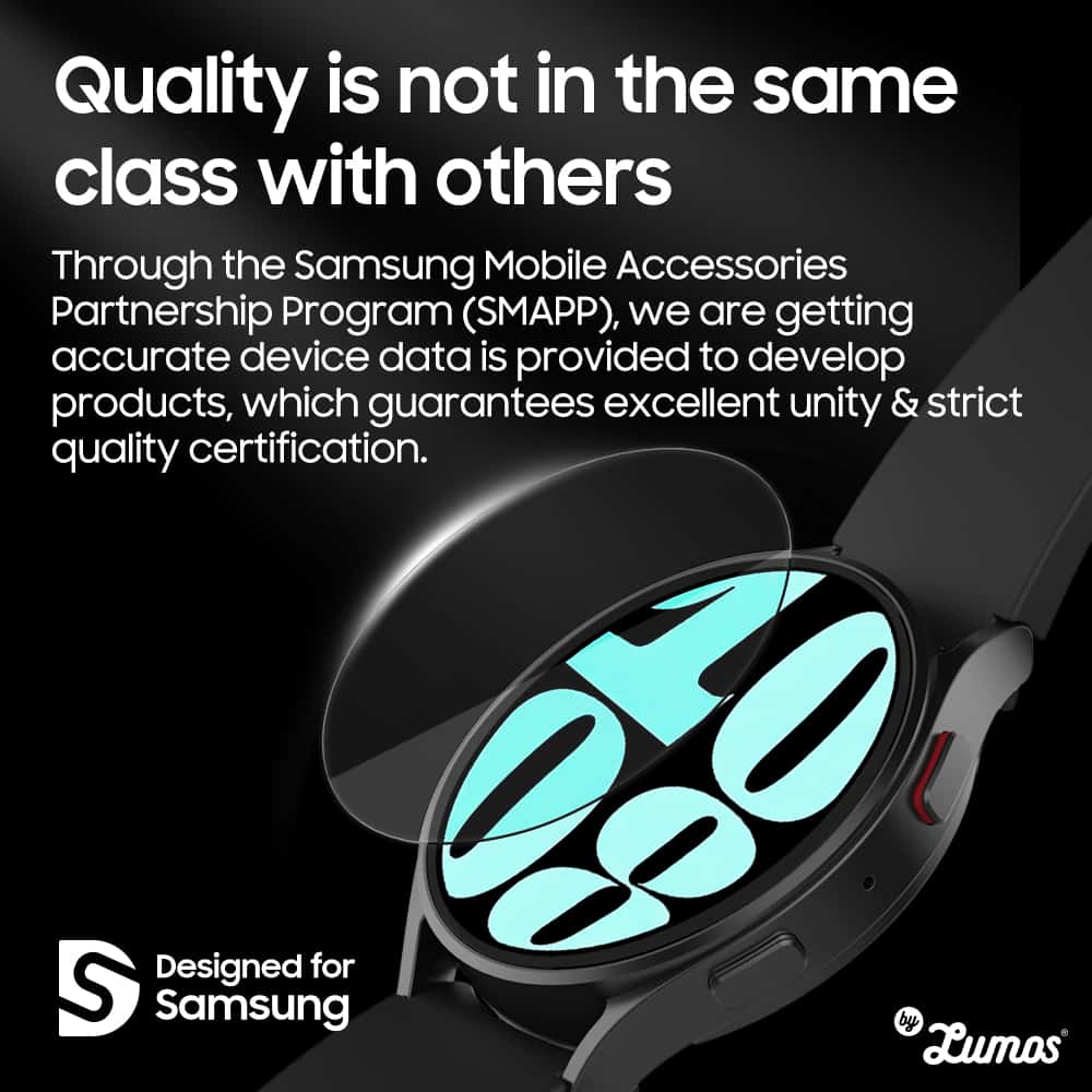 ARAREE SUB CORE Samsung Galaxy Watch 4/5/Watch 6(40mm/44mm) Include 2 Pcs Tempered Glass