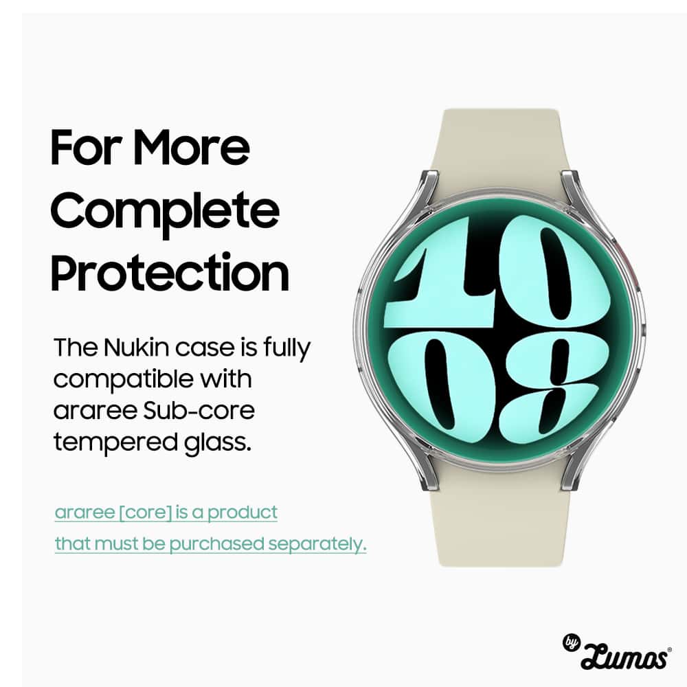 ARAREE NUKIN SERIES Samsung Galaxy Watch 6 (40 / 44 Mm) Full Protection Hard Cover Case
