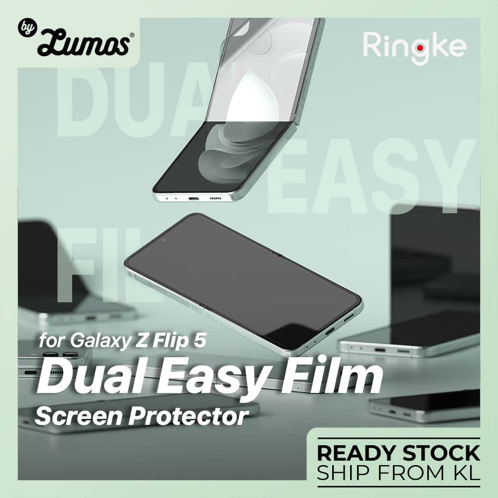 RINGKE Dual Easy Film 2 Pcs For Samsung Galaxy Z Flip 5 (Inner display screen protector)