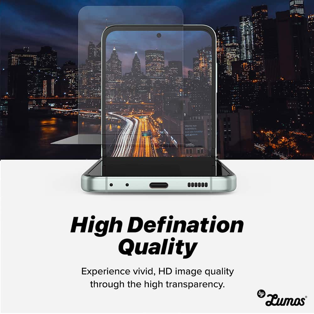 RINGKE Dual Easy Film 2 Pcs For Samsung Galaxy Z Flip 5 (Inner display screen protector)