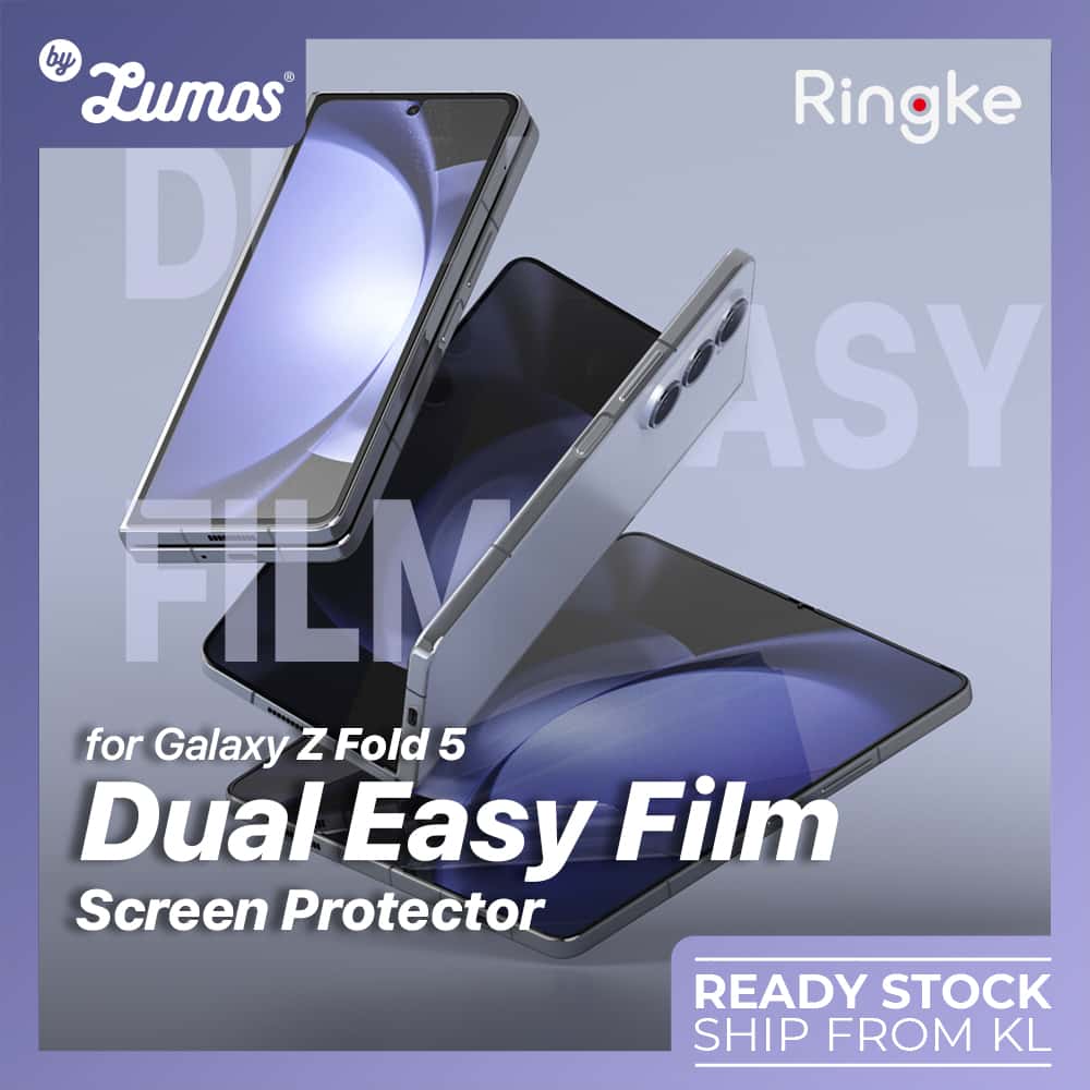 RINGKE Dual Easy Film 2 Pcs For Galaxy Z Fold 5 (Front& inner display) Screen Protector