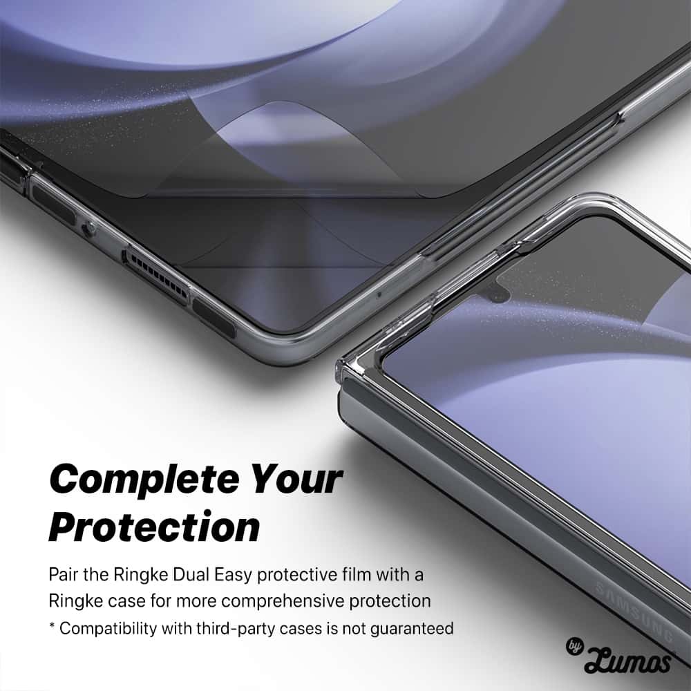 RINGKE Dual Easy Film 2 Pcs For Galaxy Z Fold 5 (Front& inner display) Screen Protector