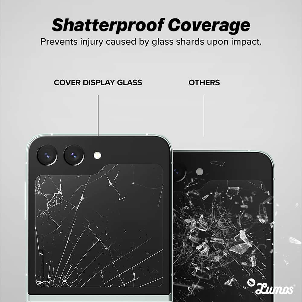 RINGKE 2PCS PACK COVER DISPLAY GLASS For Samsung Galaxy Z-Flip 5