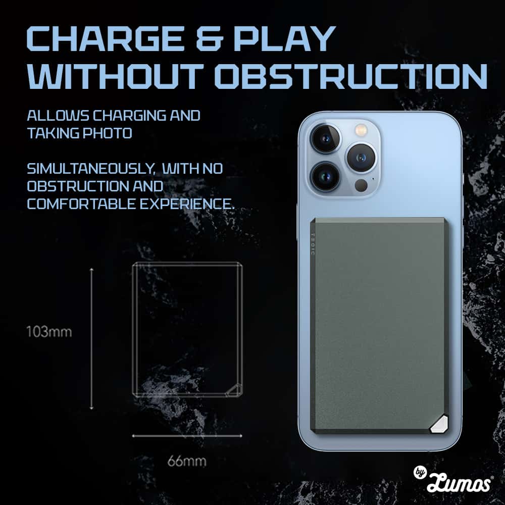 TEGIC BLOCK X MAGNETIC WIRELESS FAST CHARGING POWER BANK 15W 10000MAH BATTERY CAPACITY WORRY-FREE BOARDING