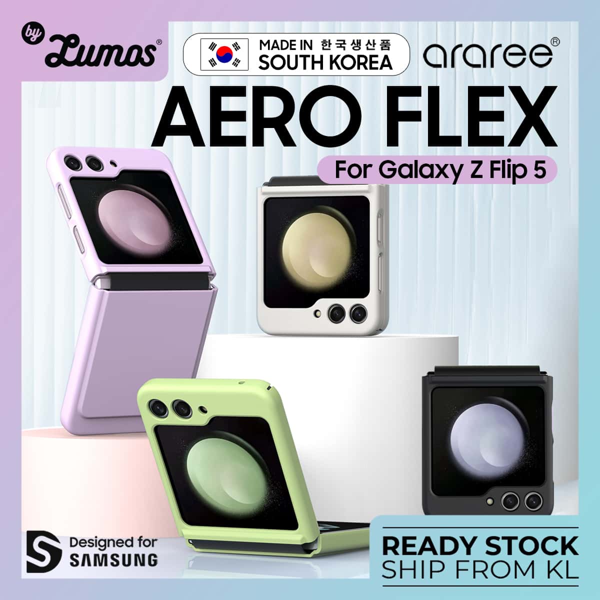 ARAREE AERO FLEX Samsung Galaxy Z Flip 5 Protective Phone Case