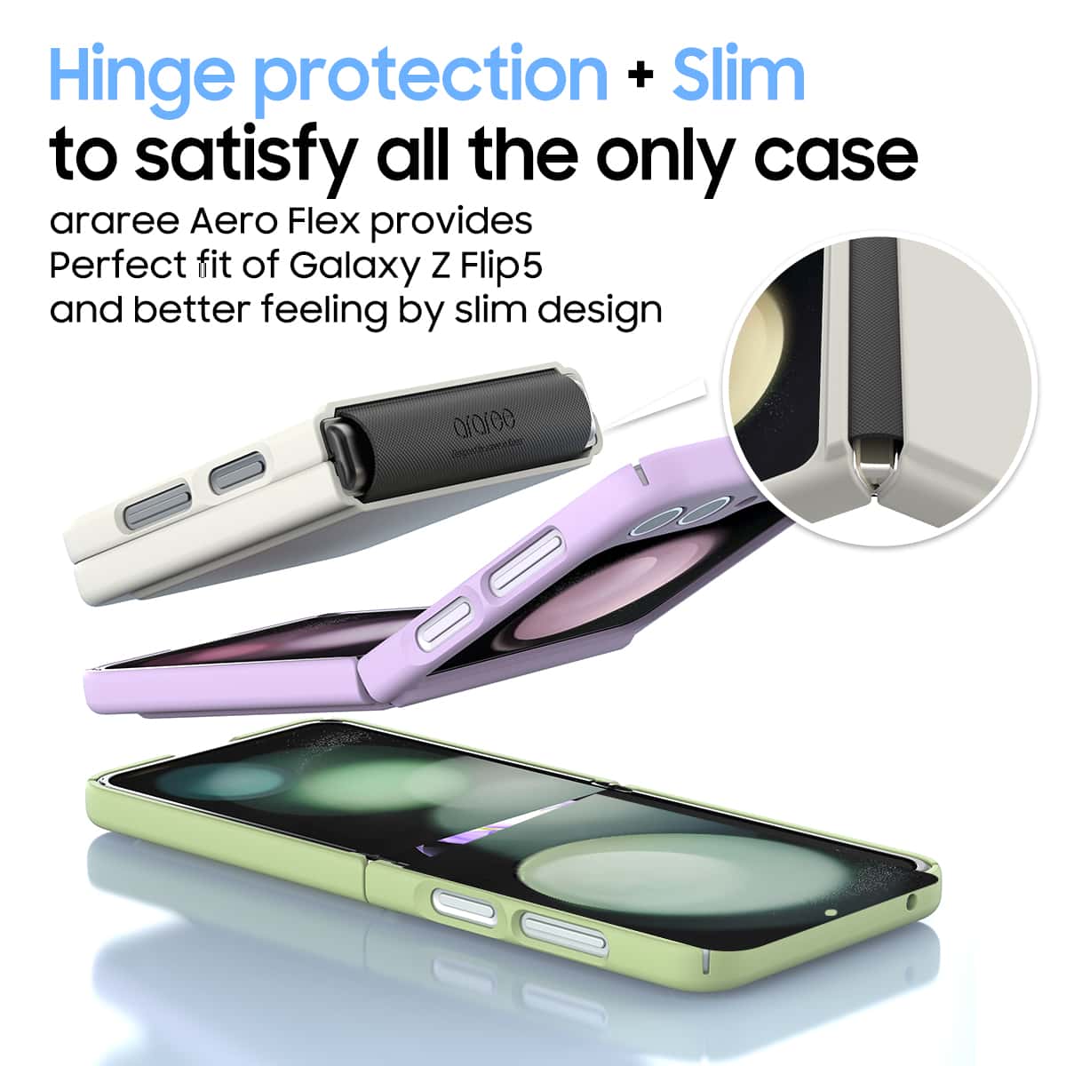 ARAREE AERO FLEX Samsung Galaxy Z Flip 5 Protective Phone Case
