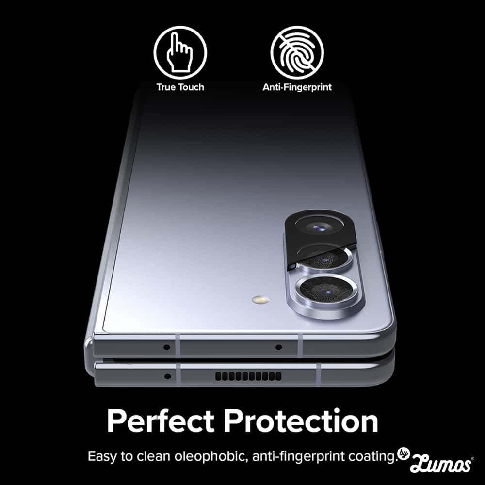 RINGKE Full Cover Camera For Samsung Galaxy Z Fold 5 Camera Lens Protector Glass 2 Pcs