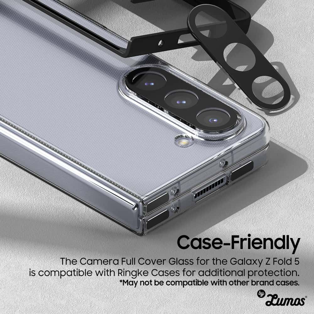 RINGKE Full Cover Camera For Samsung Galaxy Z Fold 5 Camera Lens Protector Glass 2 Pcs