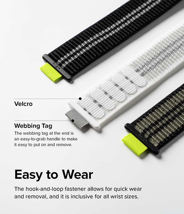 RINGKE SPORT AIR LOOP Apple Watch [42mm/44mm/45mm/49mm] Band Tone-On-Tone Palettes
