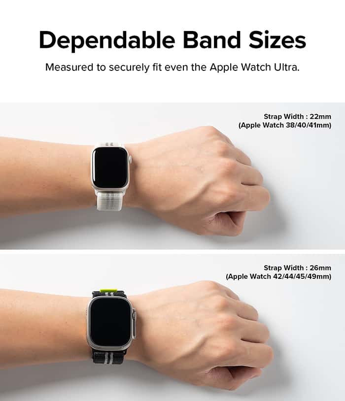 RINGKE SPORT AIR LOOP Apple Watch [42mm/44mm/45mm/49mm] Band Tone-On-Tone Palettes